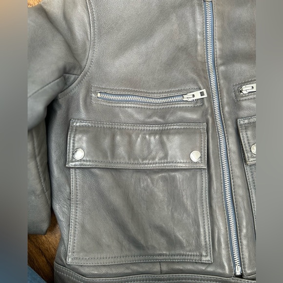 Zadig and Voltaire leather jacket. Size M. - Picture 10 of 14